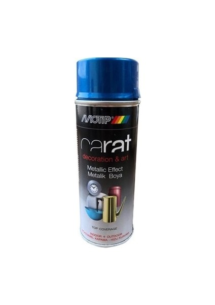 Motip Carat Sprey Boya Metalik Mavi 400 ml