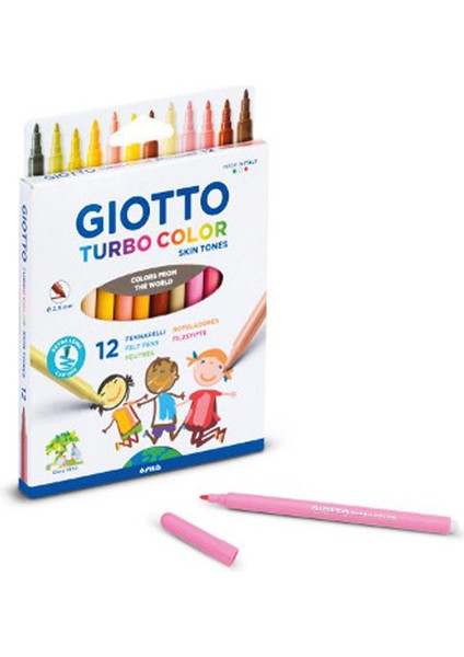 12'li Turbo Skin Tones Boya Kalemi 526900