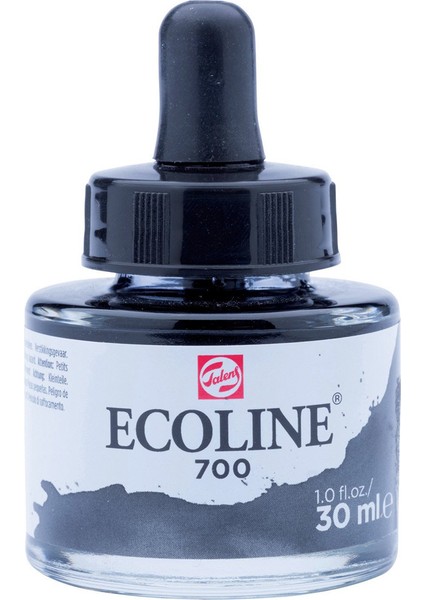 Ecoline 30 ml Siyah Sıvı Suluboya RT11257001