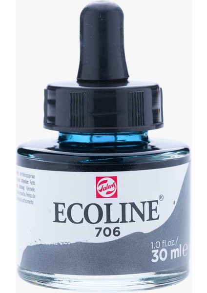 Ecoline 30 ml Derin Gri Sıvı Suluboya RT11257061