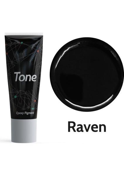 Tone Opaque Raven Opak Epoksi Pigment Renklendirici 25 ml