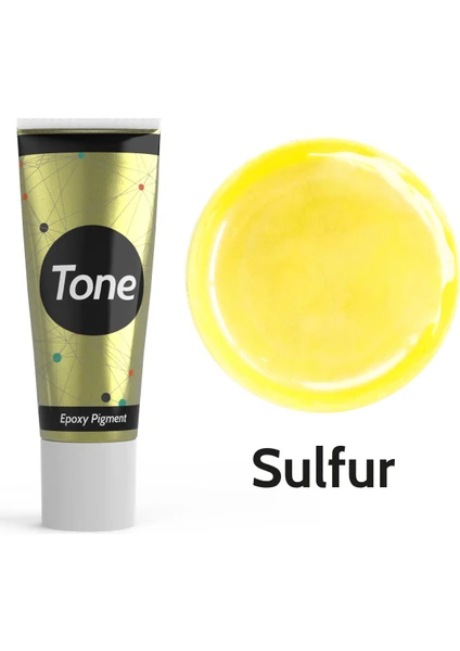 Tone Pearl Sulfur Sedef Epoksi Pigment Renklendirici 25 ml