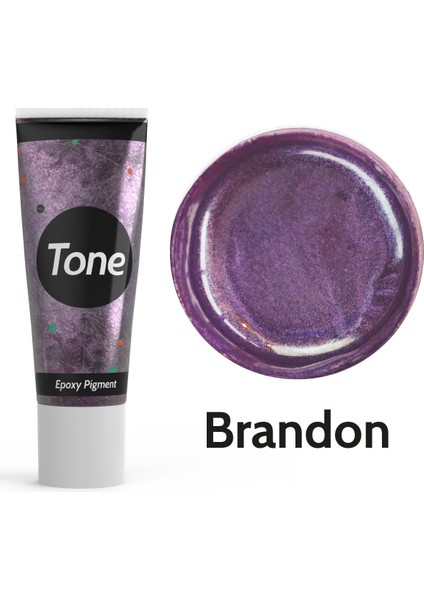 Tone Pearl Brandon Sedef Epoksi Pigment Renklendirici 25 ml