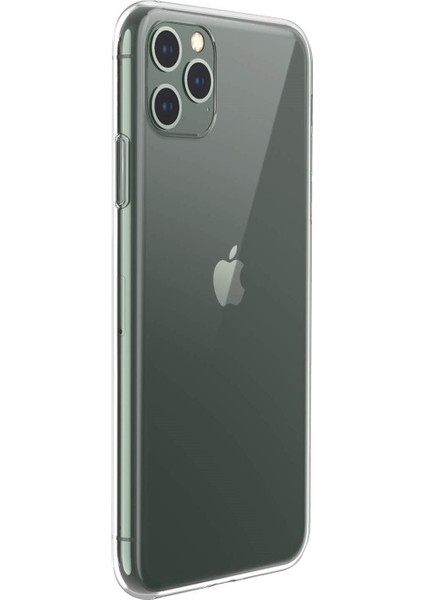Apple iPhone 11 Pro Max Şeffaf Silikon Kılıf