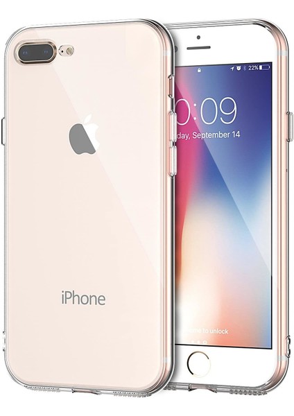Apple iPhone 7 Plus Şeffaf Silikon Kılıf