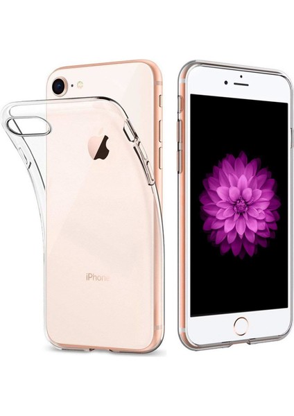 Apple iPhone 7 Şeffaf Silikon Kılıf