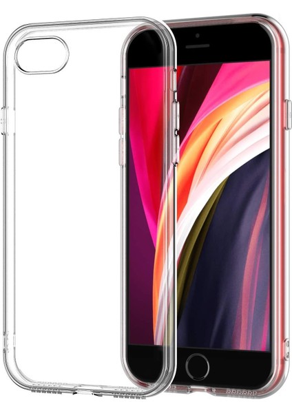 Apple iPhone Se 2020 Şeffaf Silikon Kılıf
