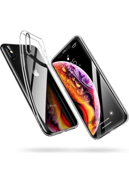 Apple iPhone Xs Max Şeffaf Silikon Kılıf