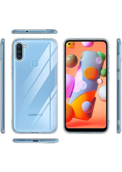 Samsung Galaxy A11 Ince Şeffaf Silikon Kılıf fiyatları