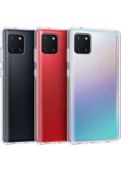 Samsung Galaxy Note 10 Lite Ince Şeffaf Silikon Kılıf
