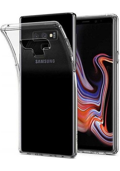 Samsung Galaxy Note 9 Ince Şeffaf Silikon Kılıf
