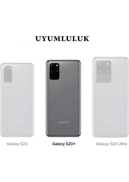 Samsung Galaxy S20 Plus Ince Şeffaf Silikon Kılıf fırsatları