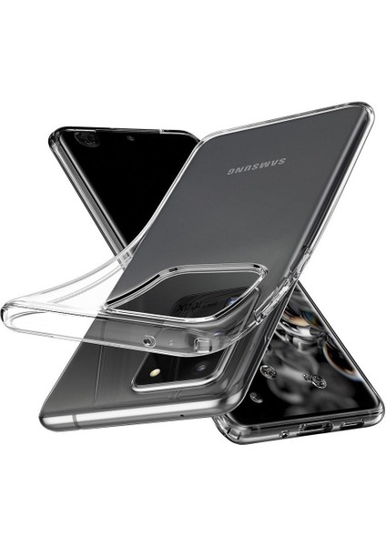 Samsung Galaxy S20 Ultra Ince Şeffaf Silikon Kılıf modelleri
