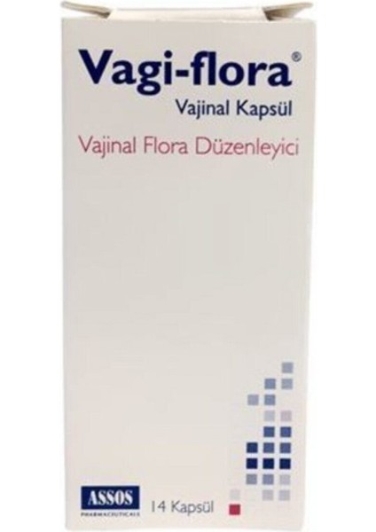 Assos vagi Flora Vajinal Flora Için 14 Kapsül