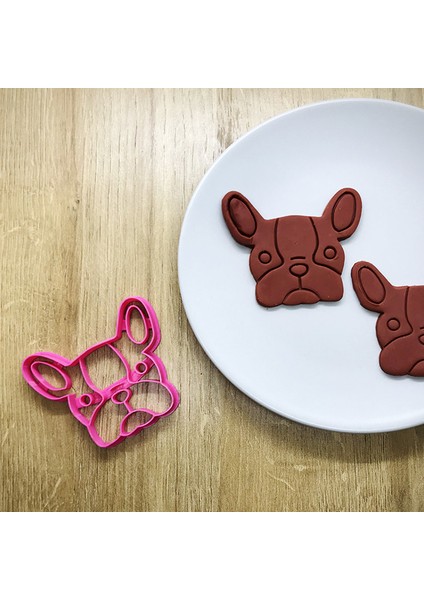 Buldog Köpeği Kurabiye Kalıbı