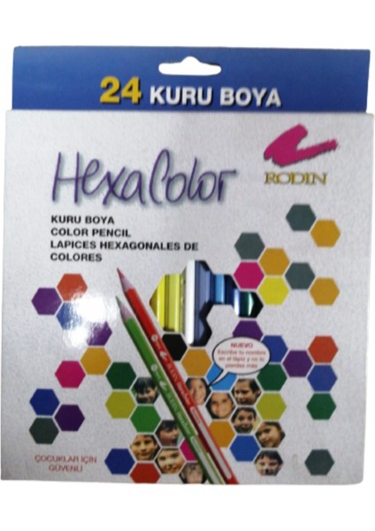 Hexacolor Kuru Boya 24’lü Karton
