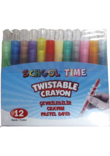 Mum Boya Yarım Boy 12’li