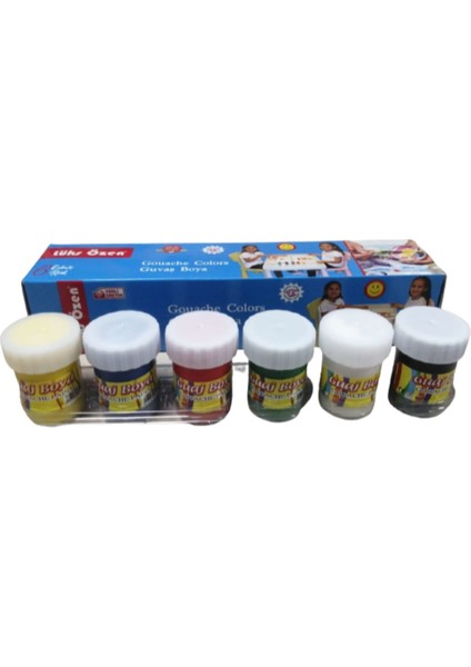 Guaj Boya 6 x 20 ml 6’lı