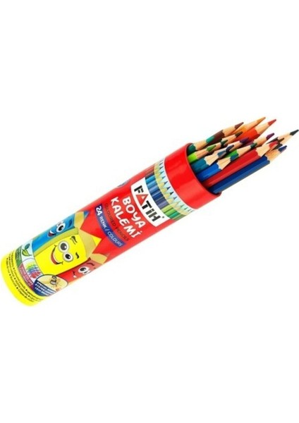 Kuru Boya Kalemi 12 Renk Metal Tüpte