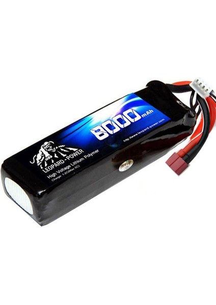 Leopard Power 8000MAH 11,1V 3s 25C Uav & Miltirator Batarya