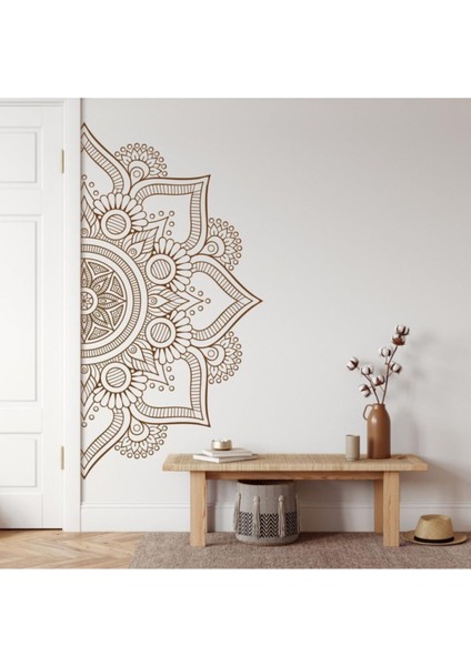 Yarım Mandala Duvar Sticker fiyatları