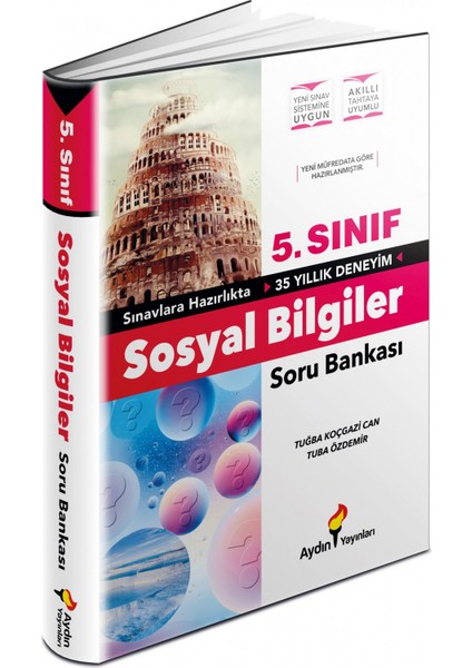 Aydın Yayınları 5. Sınıf Sosyal Bilgiler Soru Bankası