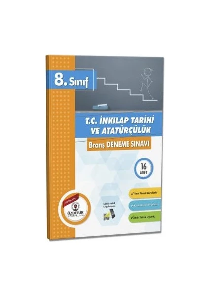 Özde Bir Yayınları  8. Sınıf T.C. Inkılap Tarihi ve Atatürkçülük Branş Denemesi