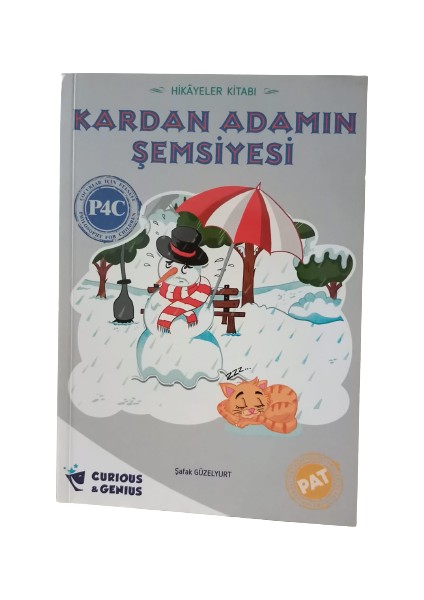 Pat Corious Genius Yayınları Kardan Adamın Şemsiyesi Hikaye Kitab