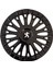 Peugeot 206 Van 13'' Inç Piano Black Siyah 4'lü Set Jant Kapağı Çelik Jant Görünümlü 1