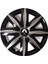 Renault Symbol 15'' Inç Gri - Siyah 4'lü Set Jant Kapağı 1