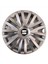 Seat Ibiza 15'' Inç Gri - Siyah 4'lü Set Jant Kapağı Çelik Jant Görünümlü 1