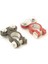 Akü Kutup Başı (+) (-) 2li Set Pirinç Metal Vidalı 1