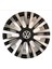 Volkswagen Bora 13'' Inç Gri - Siyah 4'lü Set Jant Kapağı Çelik Jant Görünümlü 1