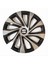 Seat Ibiza 14'' Inç Gri - Siyah 4'lü Set Jant Kapağı Çelik Jant Görünümlü 1