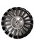 Volkswagen Santana 15'' Inç Gri - Siyah 4'lü Set Jant Kapağı Çelik Jant Görünümlü 1