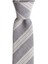 Gri Renkli 6 cm Genişliğinde Pamuk Kravat 1