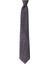 Desenli Gri 8 cm Genişliğinde Kravat 1