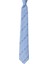 Açık Mavi Desenli 8 cm Genişliğinde Kravat 1