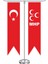 T Kırlangıç Mhp Masa Bayrağı Takımı 1