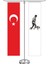 T Dikdörtgen Atatürk Masa Bayrağı Takımı 1