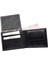 West Polo Siyah Bozuk Para Bölmeli Hakiki Deri Cüzdan WPT35 3