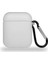 Apple Airpods Renkli ve Askılı Silikon Kılıf - Şeffaf 1