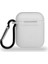 Apple Airpods Renkli ve Askılı Silikon Kılıf - Şeffaf 2