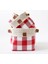 Plaidlove Serisi Redplaid 3lü Kumaş Saksı Kılıfı Set 2