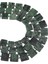 16X16 mm Ruby Zoisit Taşı Dizi - DZ3875 1