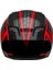 Ps Qualıfıer Scorch Black-Red Kapalı Kask L 2