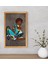 Gift African Woman Dekoratif Retro Ahşap Tablo-5 1