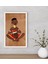 Gift African Woman Dekoratif Ahşap Beyaz Çerçeveli Tablo-4 1