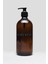 500ML Amber Cam Sıvı Sabunluk Dish Soap TRCH-361 Koyu Kahverengi 75 MM×205 mm 1