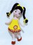 Sarı Çitlembik Bebek Amigurumi Organik Oyuncak 1
